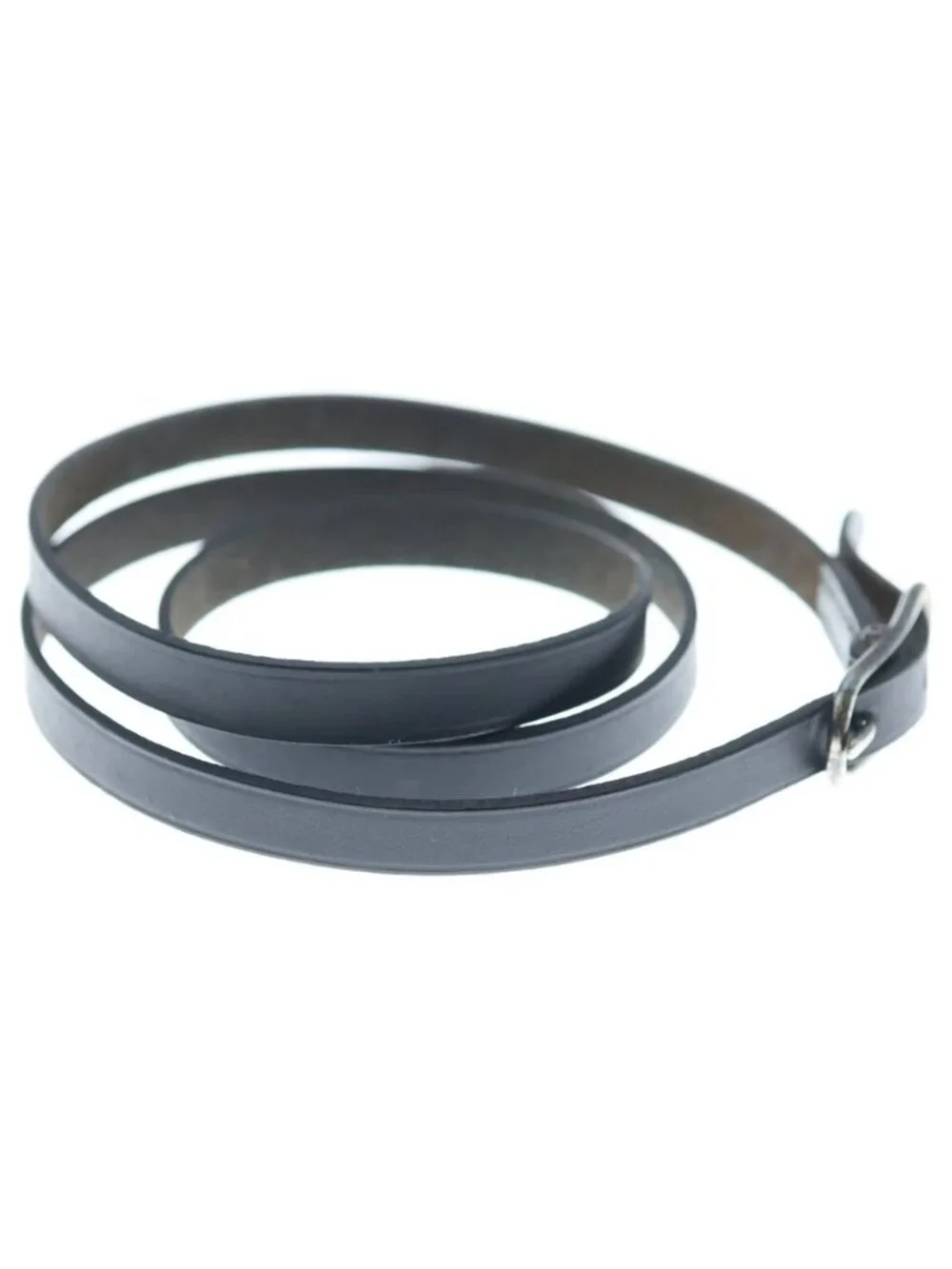 Hermes Leather Bracelet Black